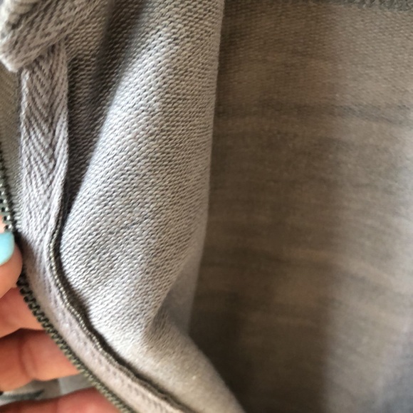 Z Supply Grey Camouflage Zip Up Sweatshirt Jacket. Size Small - Picture 4 of 4